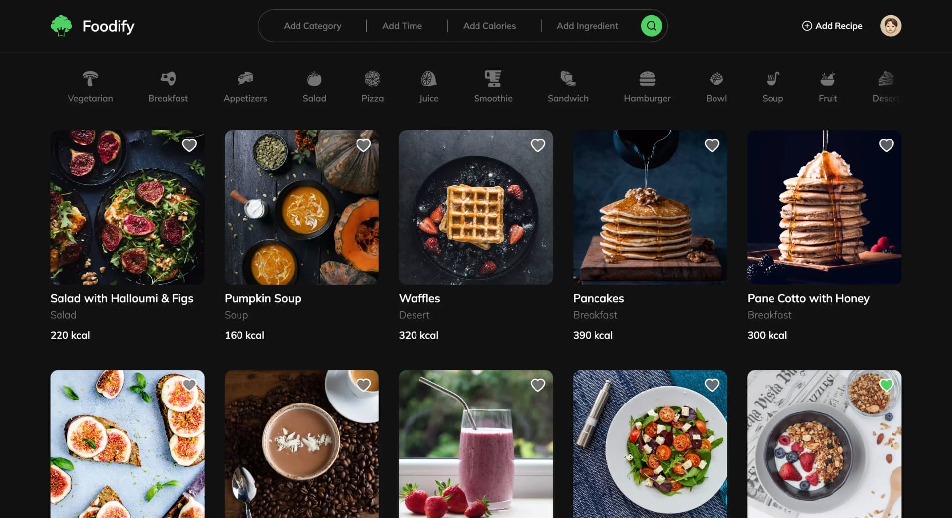 Foodify project image